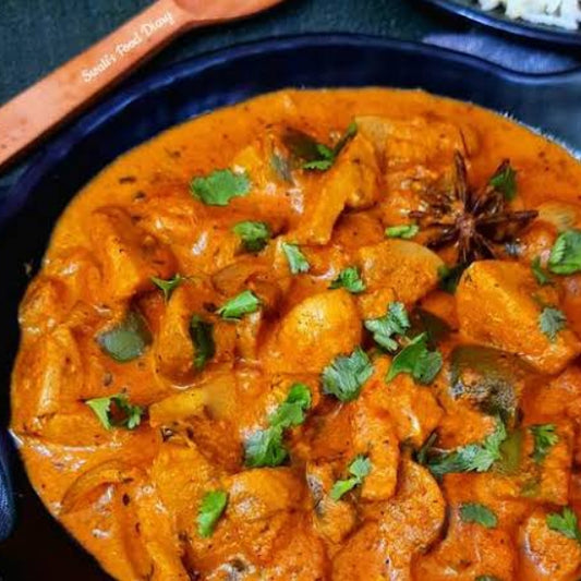 Mushroom Butter Masala  [Zaika]