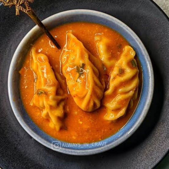 Jhol Momo  (Paneer) [The Kulhar Chuski]
