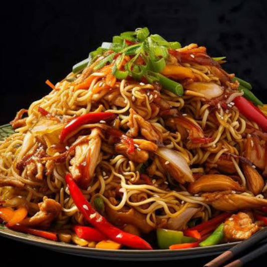 Chicken Hakka Noodles  [Zaika]