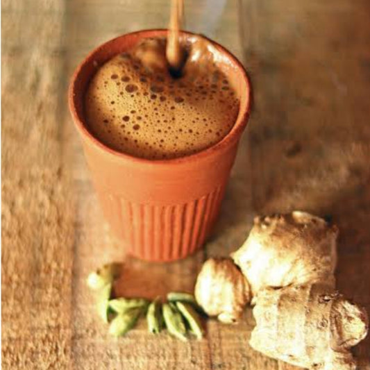Adrak Elaichi Chai  (The Kulhar Chuski)