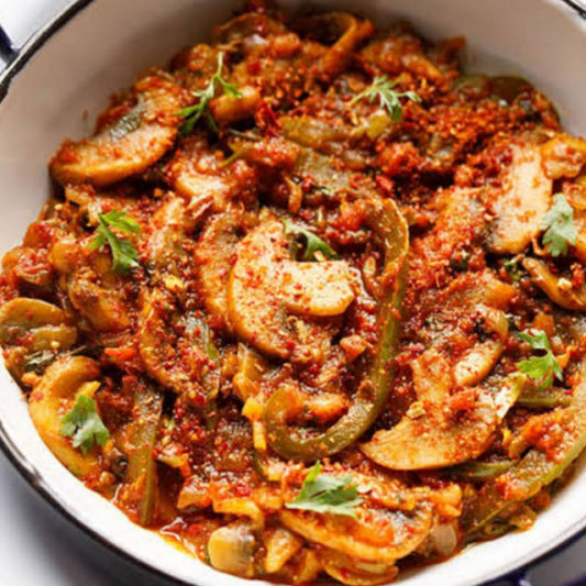 Mushroom Kadai [Biryani House]
