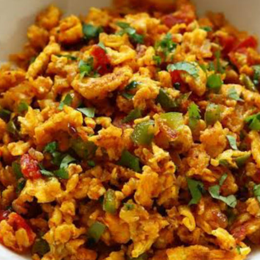 Egg Bhurji [Zaika]  (Anda Bhujiya)