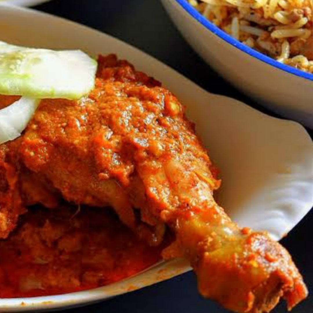 Chicken Chap Butter Masala [Half](Biryani House)