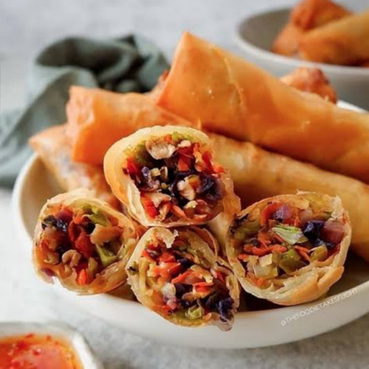 Mushroom Spring Roll  [Biryani House]