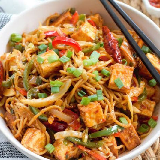 Paneer Chowmein  [Biryani House]