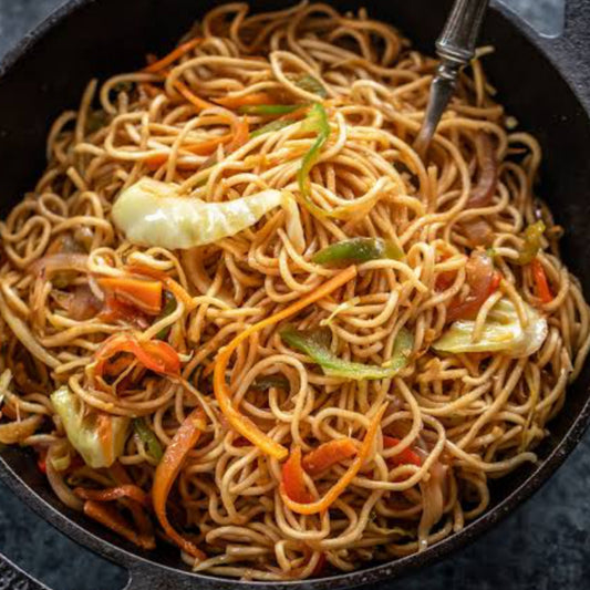 Veg Chowmein  [Biryani House]