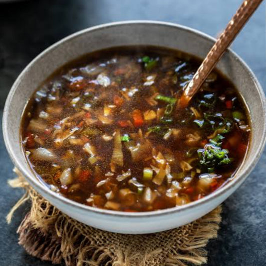 Veg Hot and Sour Soup  [Biryani House]