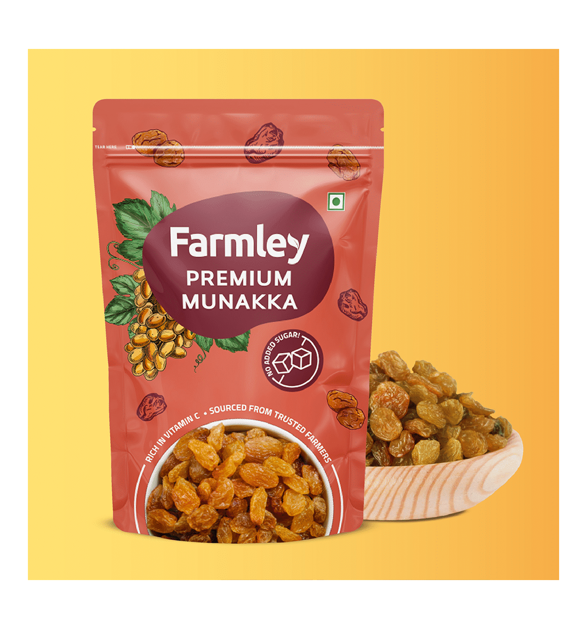 Farmley Premium Munakka [200 g]