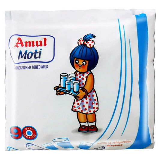 Amul Moti Homogenised Toned Milk  (450ml)