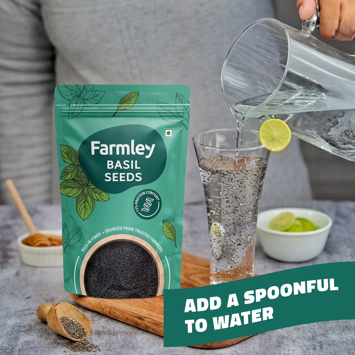 Farmley Basil Seeds [300 g]