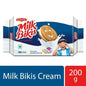 Britannia Milk Bikis Milk Sandwich Cream Biscuits  (200 gm)