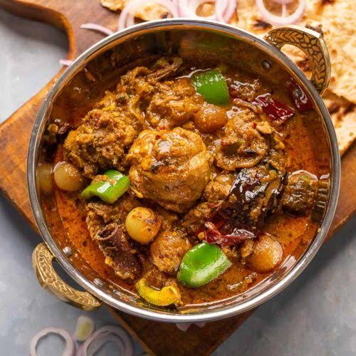 Chicken Kadai [8pc](Biryani House)