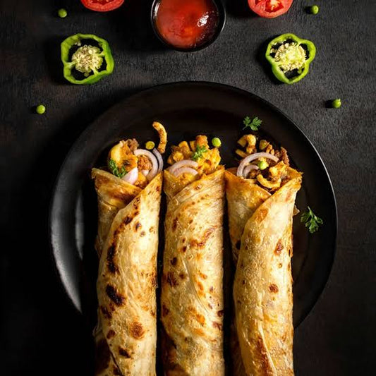 Veg roll  (Street and straw)
