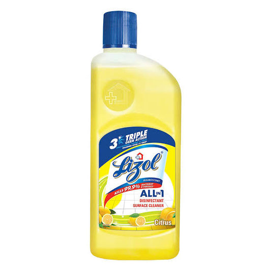 Lizol Disinfectant Surface and Floor Cleaner  [Cirtus]  (500 ml)