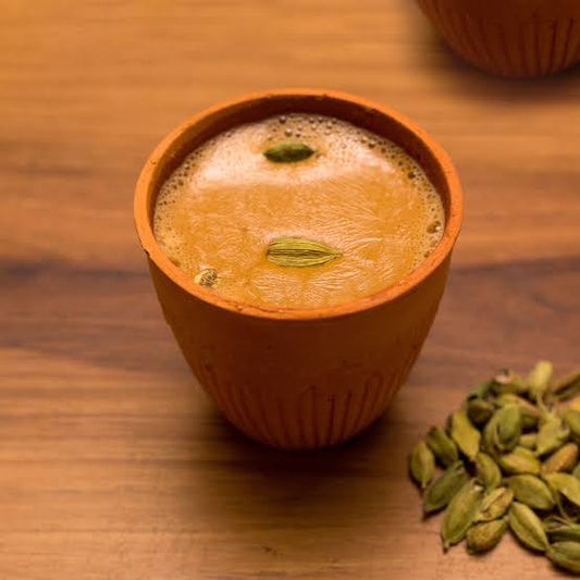 Kulhar Elaichi Chai (Elaichi Tea)  [The Kulhar Chuski]