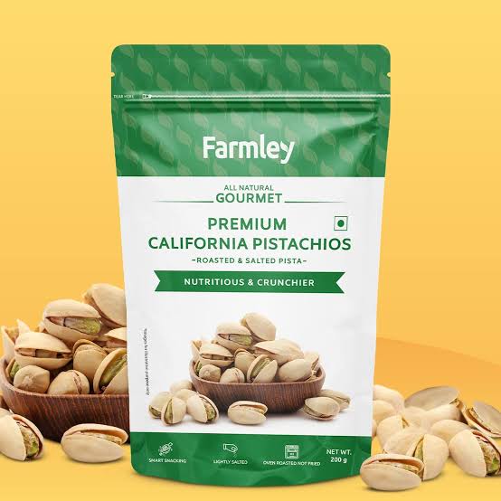 Farmley Premium California Pistachios [200 g]