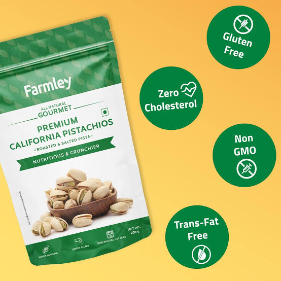 Farmley Premium California Pistachios [200 g]