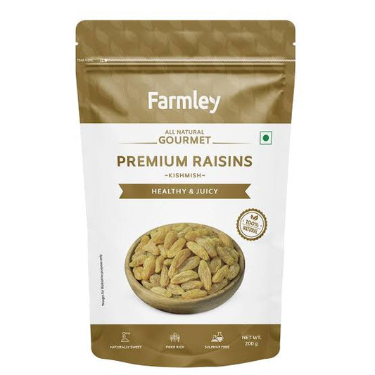 Farmley Premium Raisins [200 g]