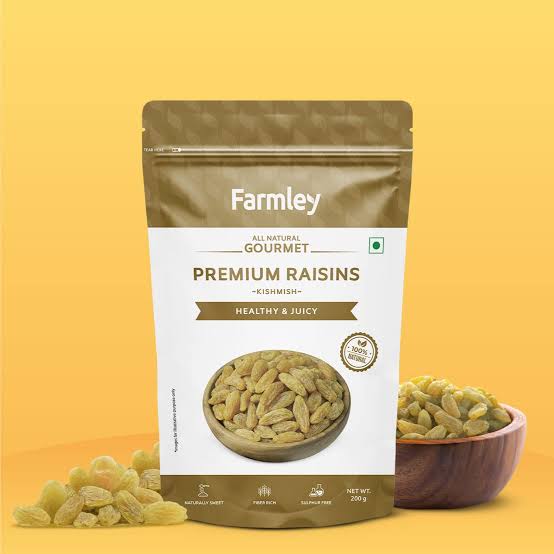 Farmley Premium Raisins [200 g]