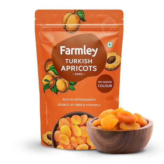 Farmley Turkish Apricots (Dried) [200 g]