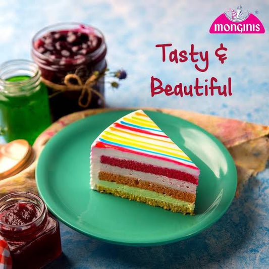 Rainbow Pastry  [Monginis]