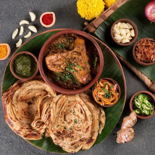 Chicken Taas Paratha  [Zaika]