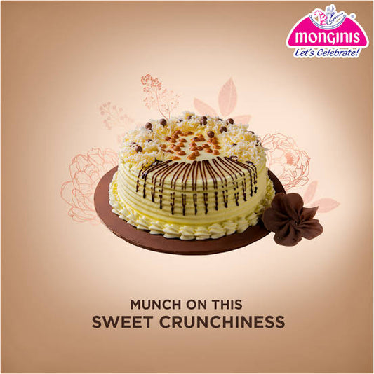 Butterscotch Cake  [Monginis]