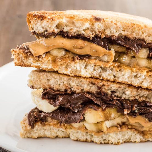 PB And Chocolate Banana Sandwich  [Juice Factory]