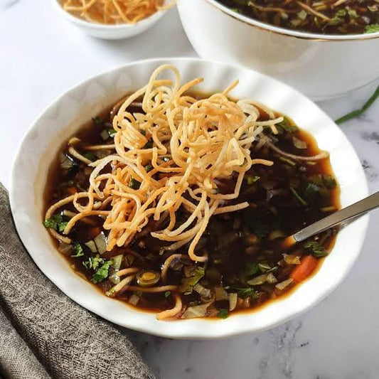 Veg Manchow Soup  [Biryani House]