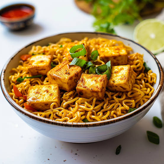 Paneer Maggie  [street and straw]