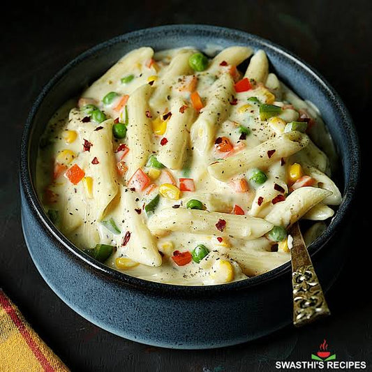 White Sauce Pasta  (The Kulhar Chuski)