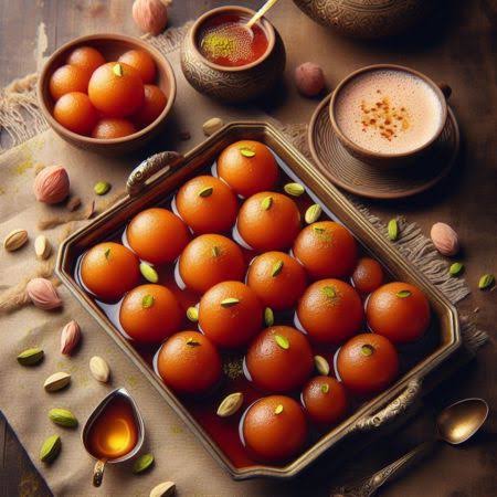 Gulab jamun  (500 gm)  [Banshi Sah and sons]