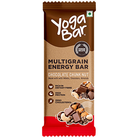 YogaBar Multigrain Energy Bar (Chocolate Chunk Nut)