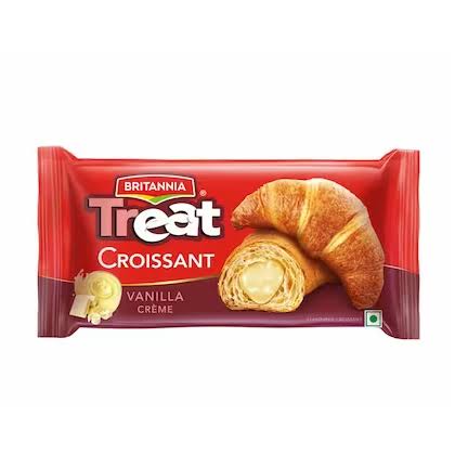 Britannia Treat Croissant (Vanilla Creme)