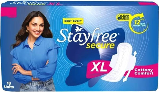 Stayfree Sanitary Pads (18 Pads) [XL]