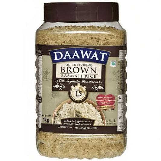 Daawat Brown Basmati Rice (1 Kg)
