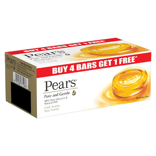 Pears Pure and Gentle soap (125×4+1)