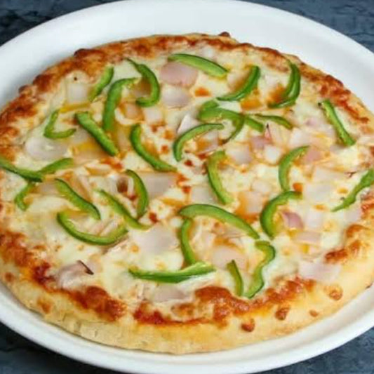 Classic Capsicum Pizza  [Juice Factory]