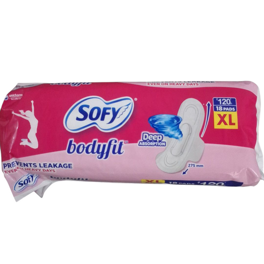 Sofy Bodyfit Sanitary Pads (18 Pads) [XL]