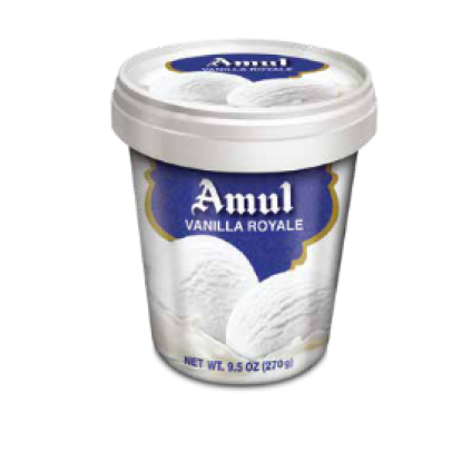 Amul Vanilla Ice Cream (125 ml)