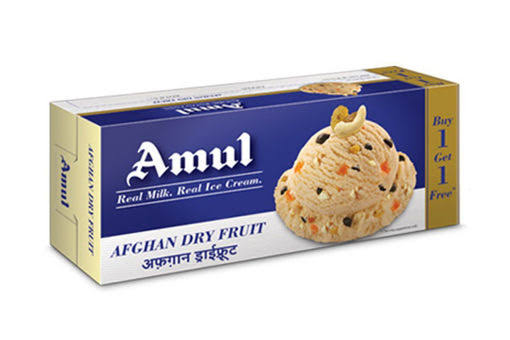 Amul Afghan Dry Fruit ice cream (750 ml)