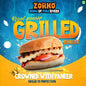 Royal Paneer Grilled Burger (Zorko)