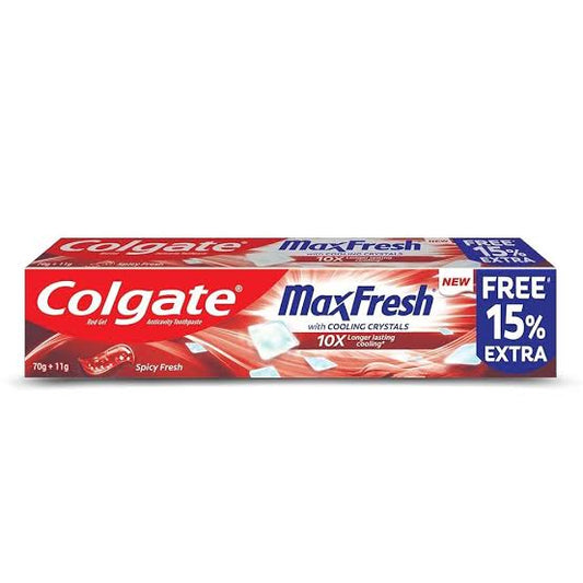 Colgate Maxfresh Spicy Fresh With Cooling Crystal (81g)