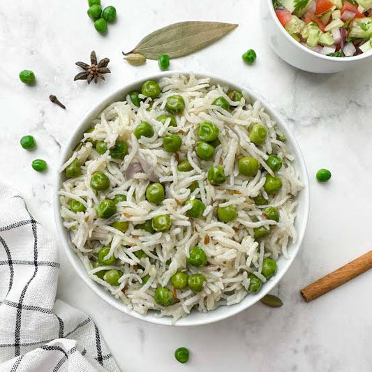 Green Peas Pulao [Deep jyoti]