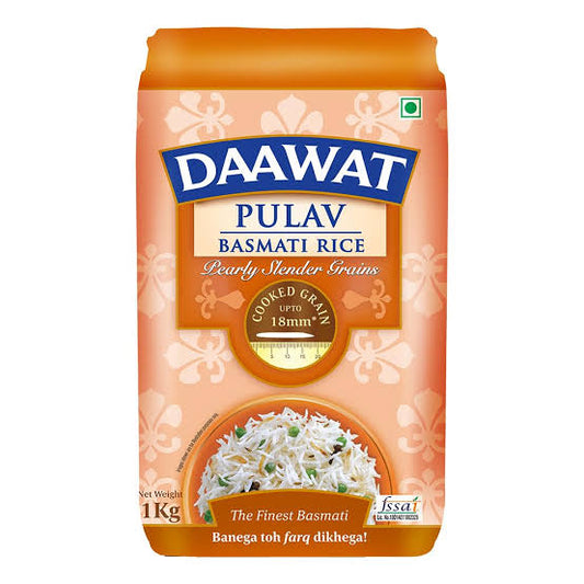 Daawat Pulav Basmati Rice (1 Kg)