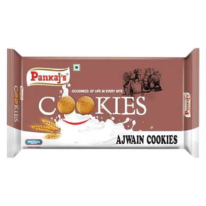 Pankaj's Cookies (Ajwain) [250 gm]