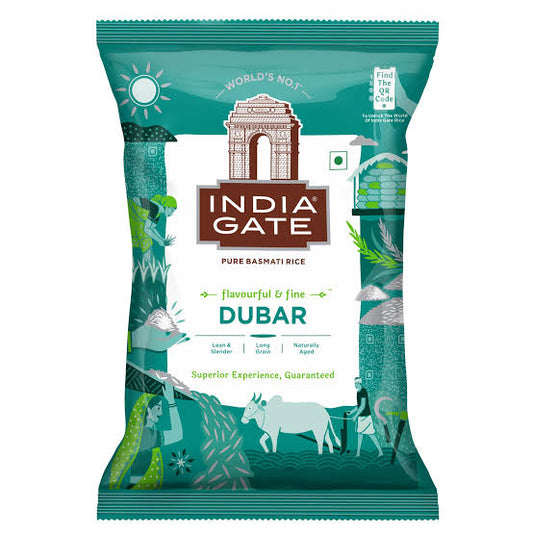 India Gate Dubar Basmati Rice (1 Kg)