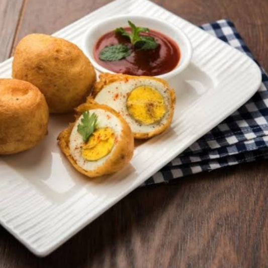 Egg pakoda [Egg Bite] (4 eggs)
