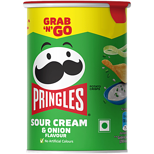 Pringles Sour Cream and Onion Potato Chips (40 gm)