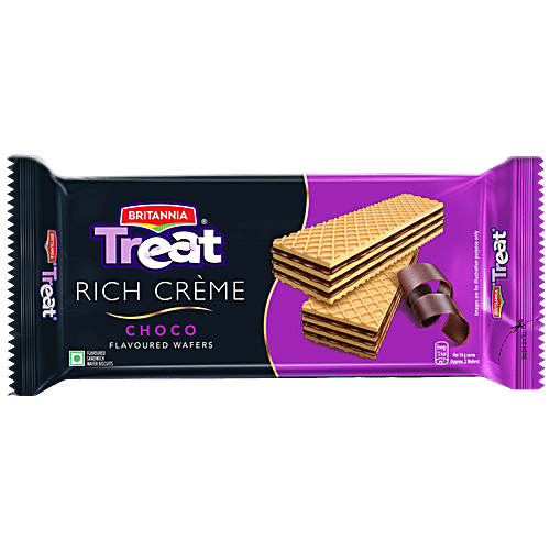 Britannia Treat Rich Creme Wafers (Choco)